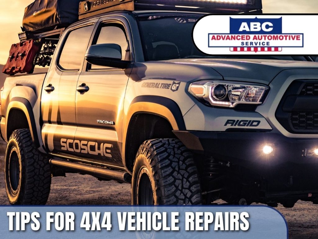 tips for 4x4 vehicle repairs