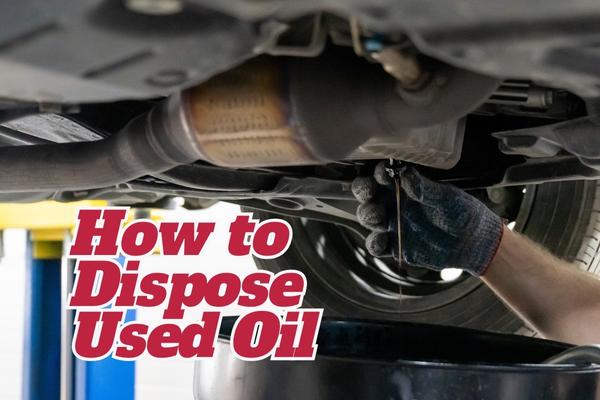 How to Dispose Used Oil
