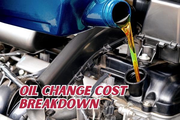 Oil Change Cost Breakdown